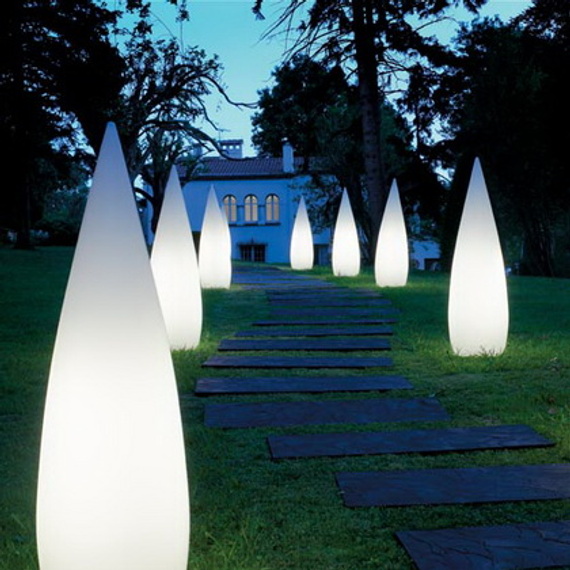 Eclairage extérieur luminaire jardin